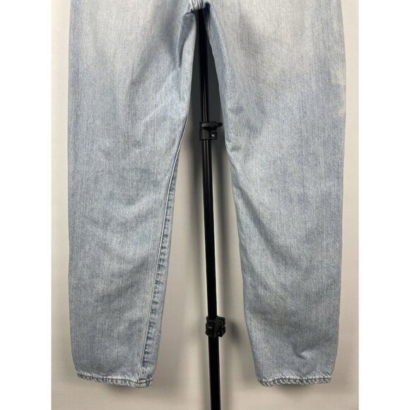 Madewell Light Blue Wash The Perfect Summer Straight Leg Denim Jean Size 28 - Picture 6 of 11
